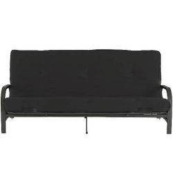 Mainstay Futon Sofa With Black Mattress 