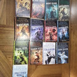 Faith Hunter Jane Yellowrock Books 1-13.  Set 13 Of 15. Shapeshifting Skinwalker
