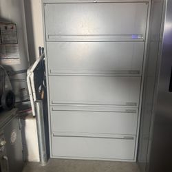 Metal Cabinet (3 drawers And Top Lift  Top.