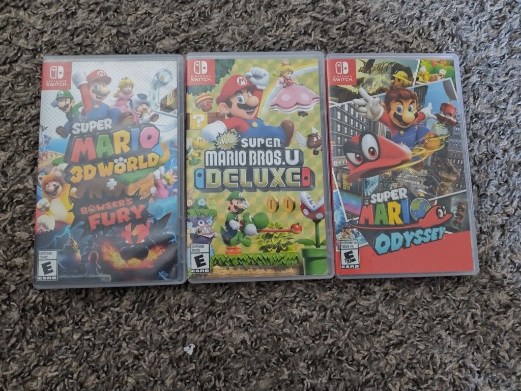 Nintendo Switch Games Mario