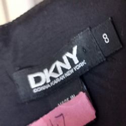 DKNY Sleeveless Crewneck Stretch Sheath Dress Sz.8