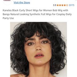 Short Curly Hair Wig