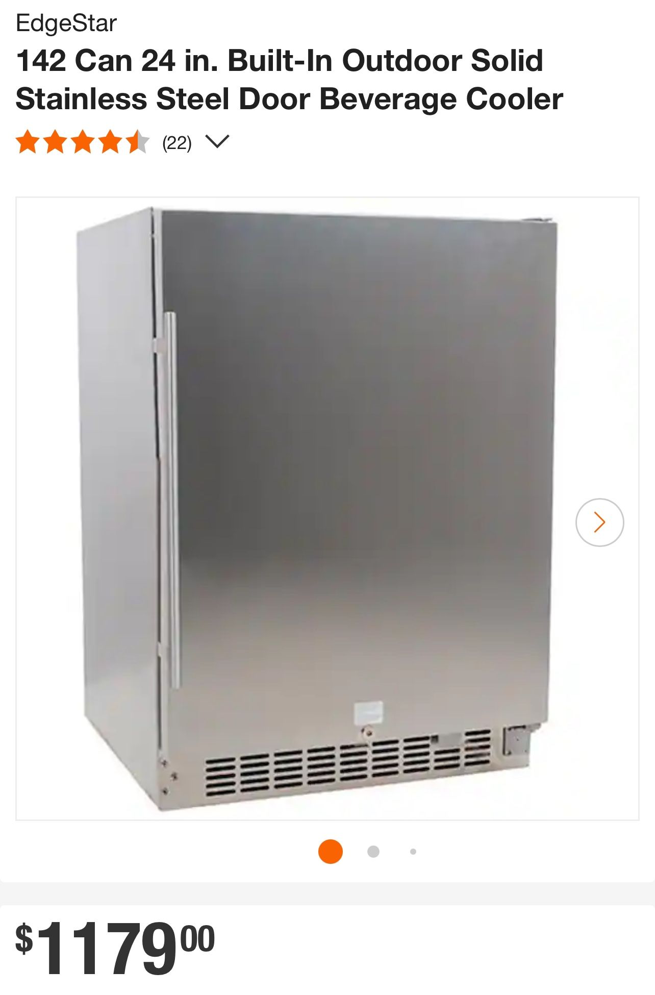 Edge Star Outdoor Refrigerator