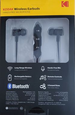 KODAK Metal Head Wireless Earbuds