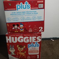  Huggies Plus Size 1-2