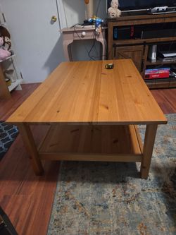 Hemnes Solid Wood Coffee Table