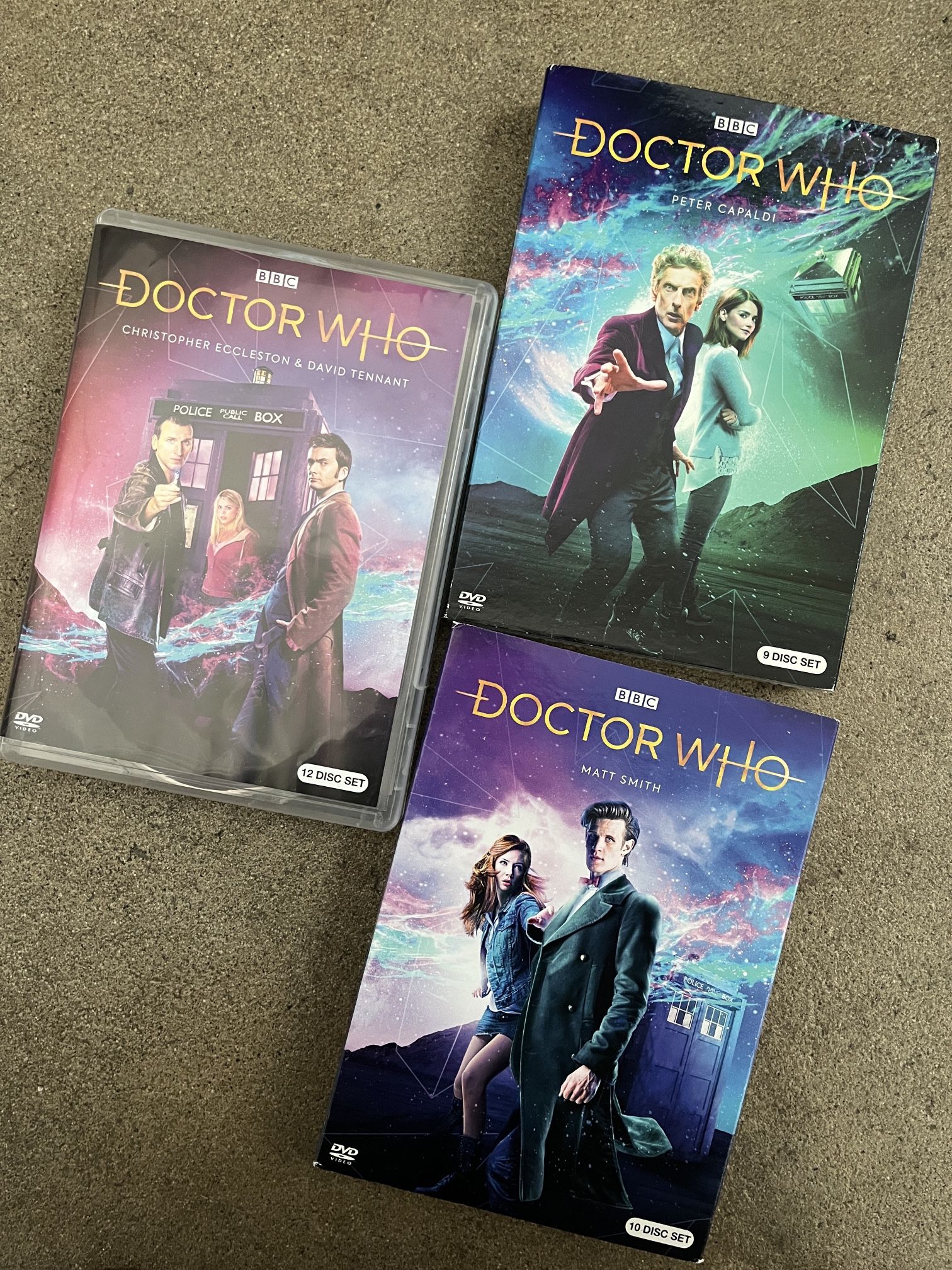 Doctor Who DVDs