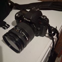Nikon promaster with bag and accessories