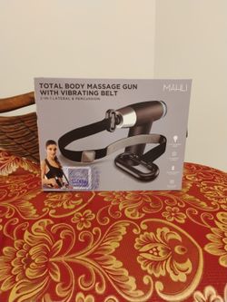 Total tody massage gun with Vibrating Belt