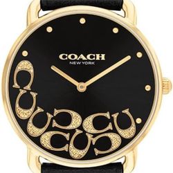  COACH Elliot Women's Watch | Sleek Design with Scattered Charms