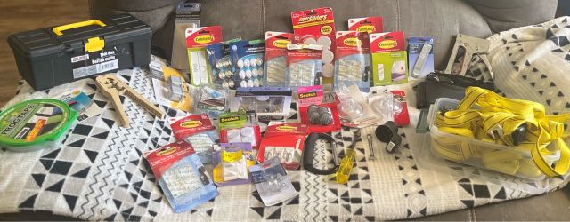 Big Lot of Tools, Handy, Garage, and Car Care Items