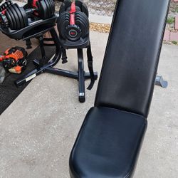 Bowflex 552 And Adjustable Bench 