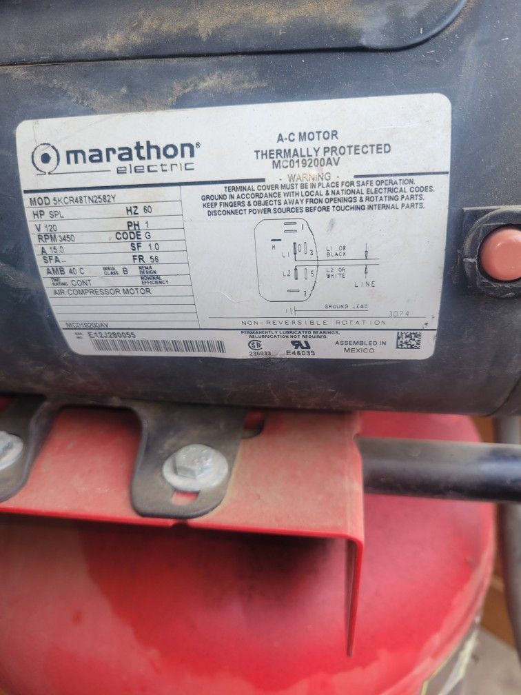 30 Gallon Air Compressor HUSKY PRO for Sale in Temecula, CA OfferUp