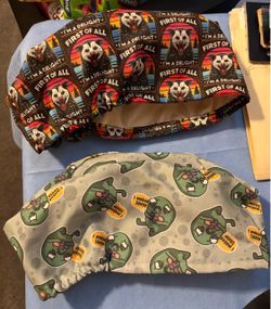 Scrub hats, European style