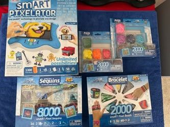 smART Pixelator Lot 14K+ Beads + Base Unit