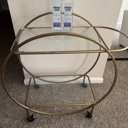 Gold Bar Cart