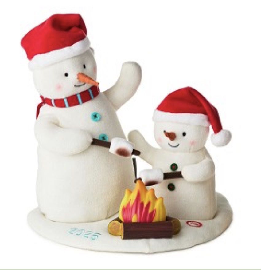 Hallmark Singing Snowman Plush ** Sold Out**