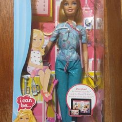 2012 I Can Be Nurse Barbie