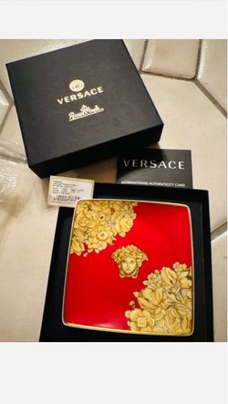 Versace Rosenthal Canapé Dish Authentic New in Box