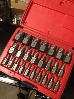 Snap On  Screw Extractor Set  REX25B 25pc.