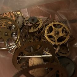 Bag Of Old Clock Parts
