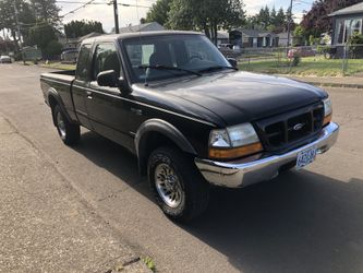 1999 Ford Ranger ex cab 4x4 AT Black