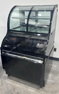 NEW🧊 NSF Polarman 40" Refrigerated Commercial Air Curtain Merchandiser Cooler