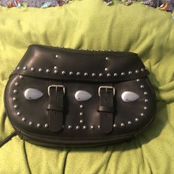 Original Harley Davidson Leather  side bags, right and left side