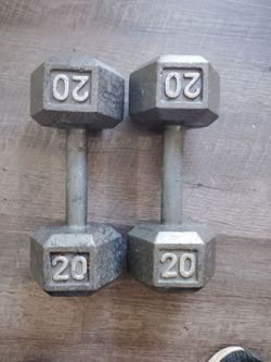 Mancuernas 20 libras