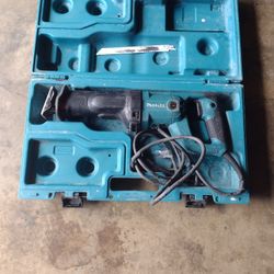 makita corded sawzall reciprocating saw with case 