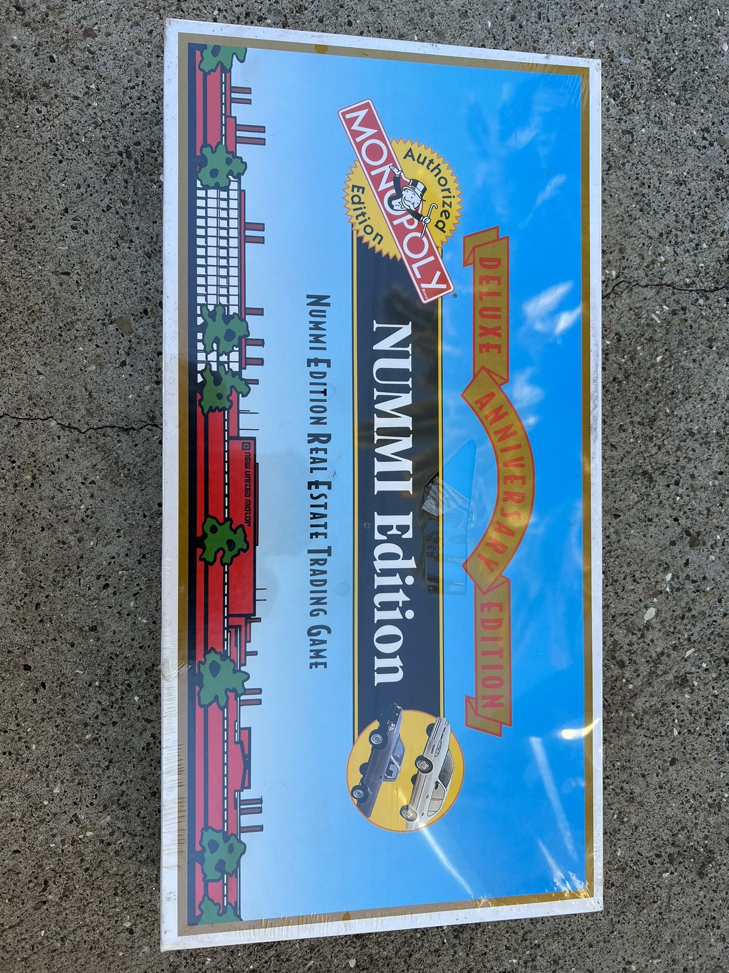 NEW Monopoly NUMMI DELUXE ANNIVERSARY EDITION 1994 Game brand new Sealed NIB