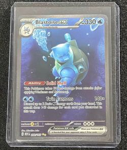 Blastoise ex 200/165 Sv: Scarlet & Violet 151 Holo