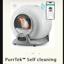Self Cleaning Cat Litter Box 