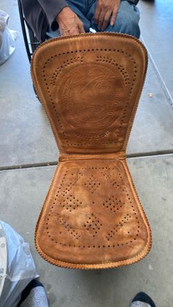 Leather seat