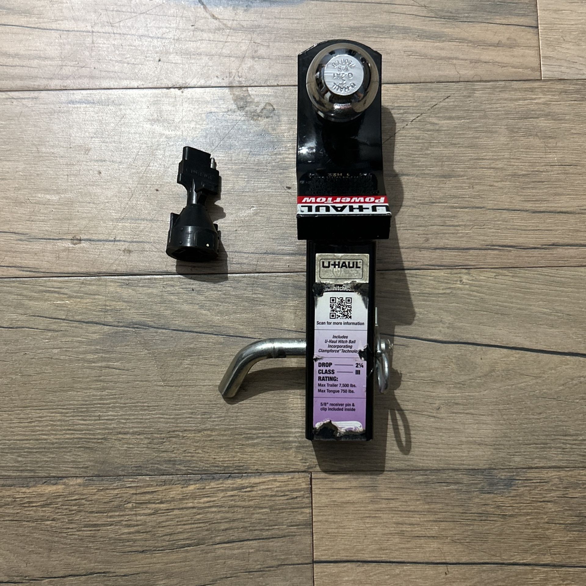 Tow Hitch And Electrical Connect