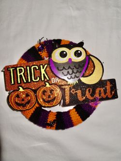 Halloween crochet decoration