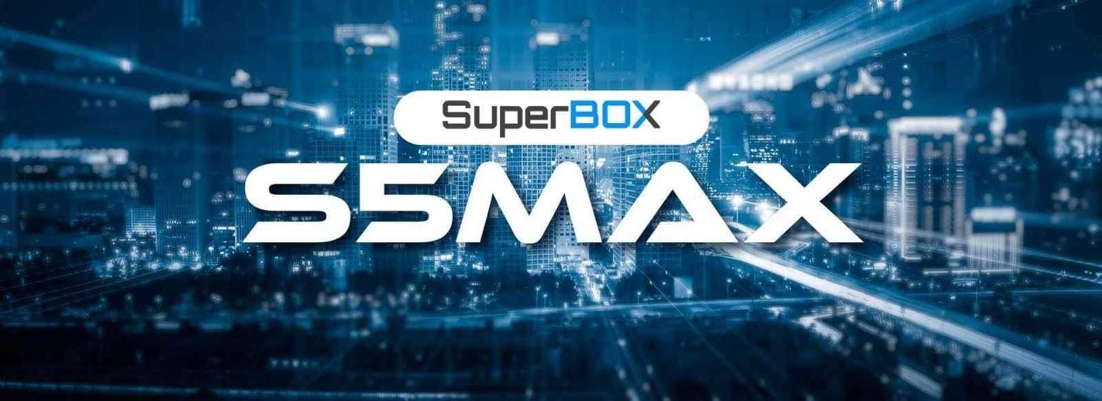 SUPERBOX S5 MAX NEW IN BOX 1YR WARRANTY WHOLESALE