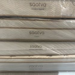 Luxury Saatva & Tempur-Pedic Mattresses – 50-80% Off!     •    Brand New, Minor Blemishes (Nothing That Affects Comfort)     •    King, Queen, Full, T
