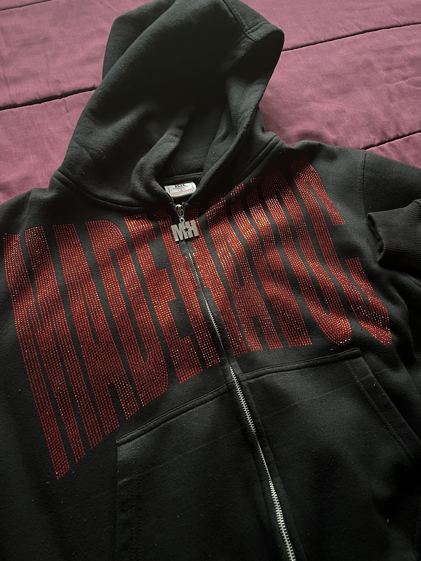 Made Havoc Rhinestone Hoodie