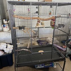 Big Bird Cage With All accessories