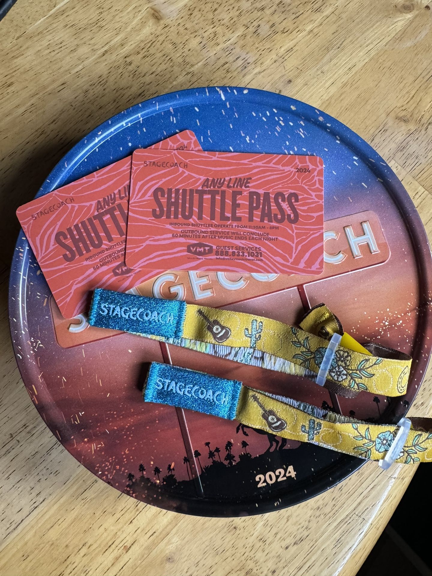 Two Stagecoach Passes With Shuttle Pass