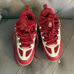 Louis Vuitton Skate Sneaker Red & White 