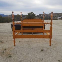 King 4 Post Bed Set.  