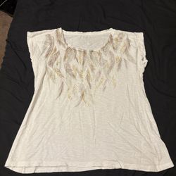 Charter Club White Blouse Size “M”