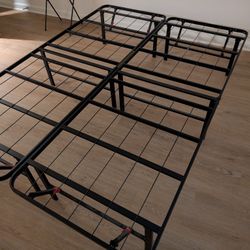 Foldable Full Size Bed Frame