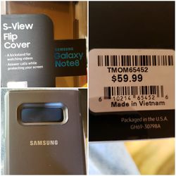 Samsung Galaxy Note 8 original flip cover case