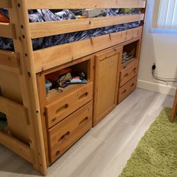 Kids Desk And Bunk Bed