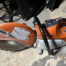 Stihl Ts420 Concrete 🪚 Saw