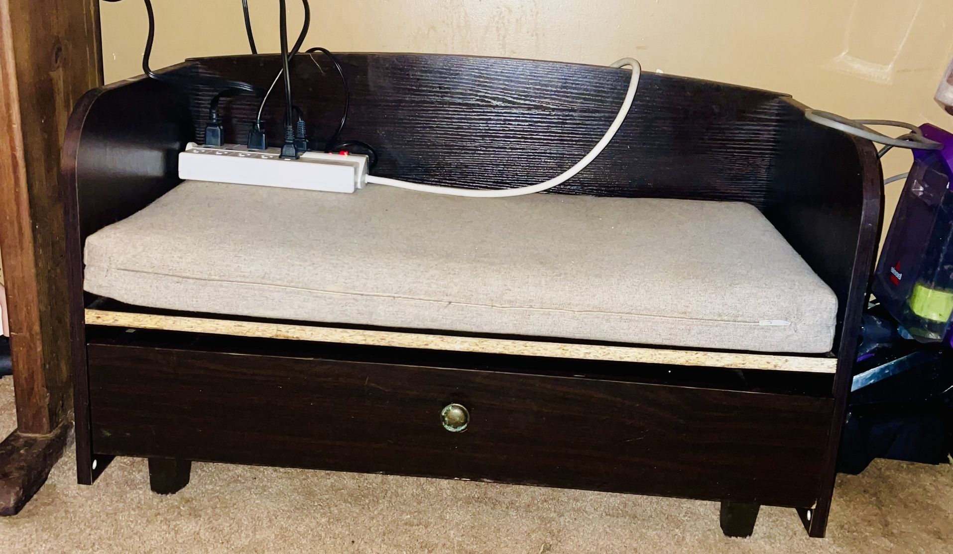 Dog Bed With Storage