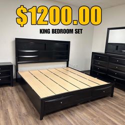 KING BEDROOM SET